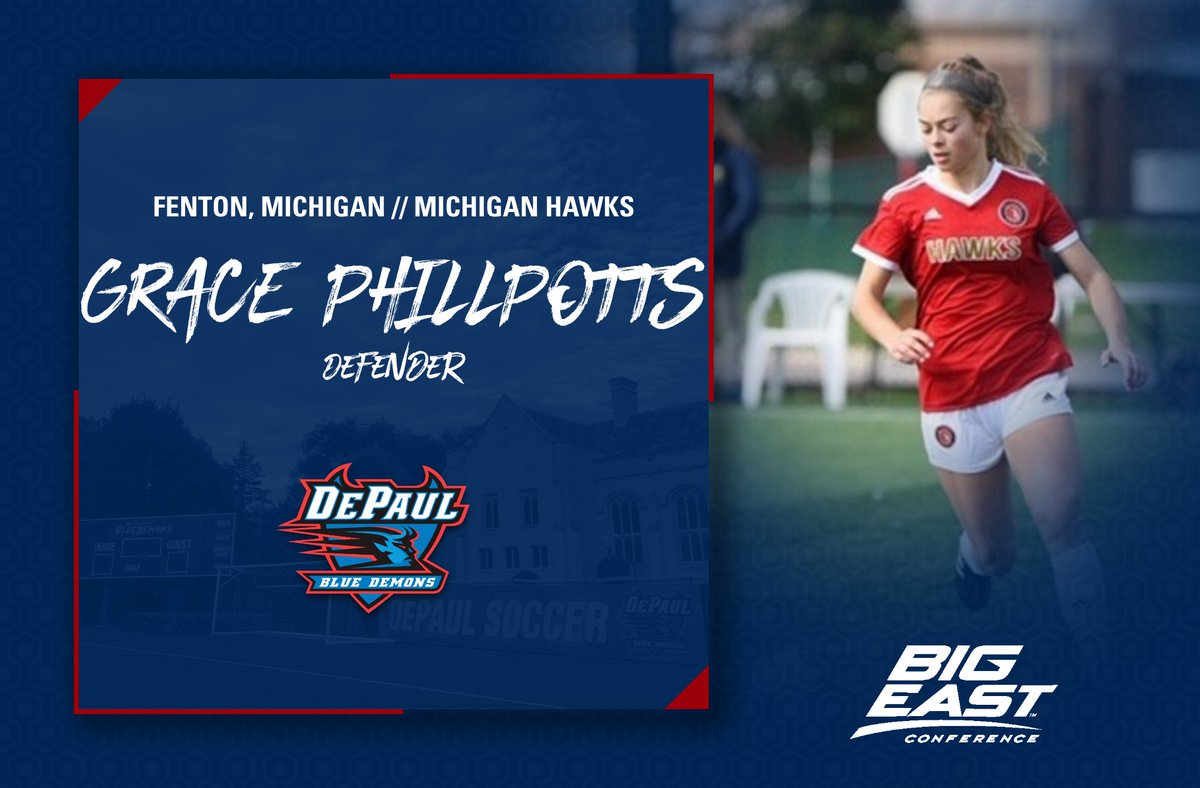 DePaulWSOC's tweet photo. 📜🖊️ Grace Phillpotts is 𝓸𝓯𝓯𝓲𝓬𝓲𝓪𝓵𝓵𝔂 a 🔵😈!! 

#depALLIN https://t.co/AgDFFkwwKn