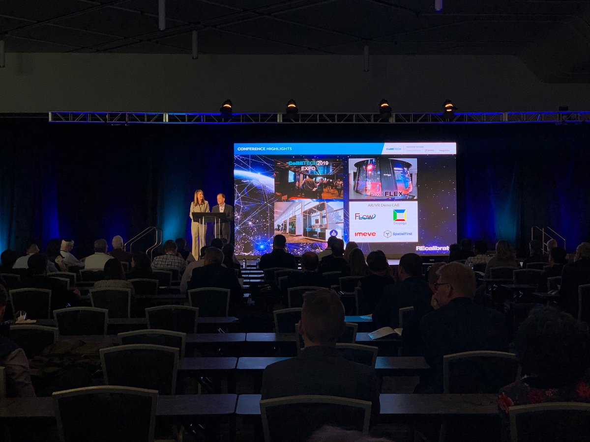 Proud to be kicking-off #CoRETech2019 with @REALCOMMtweet and to be a part of the VR/AR Demo Lab here in San Jose at this curated event for corporate real estate and facilities executives!