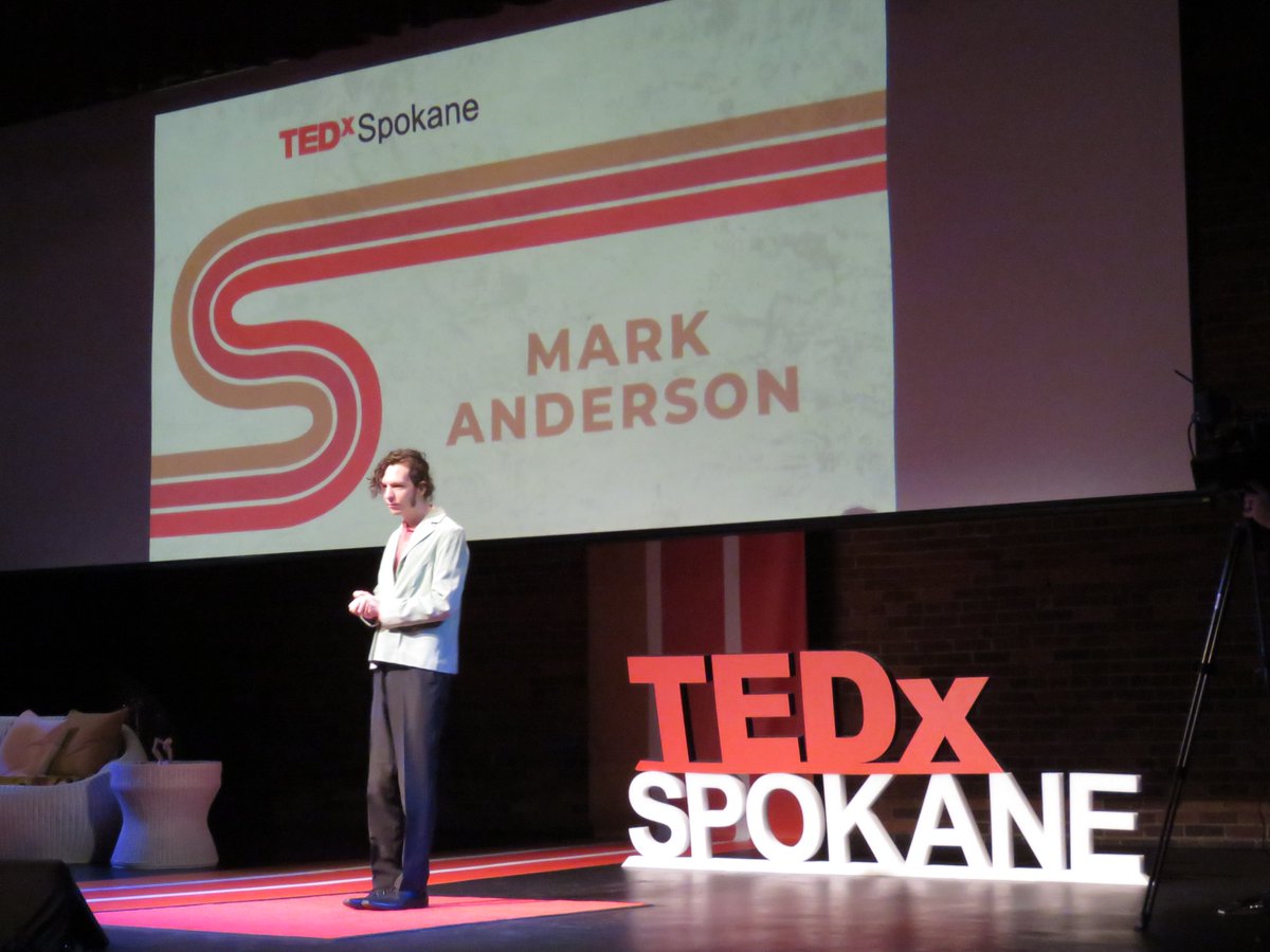 TEDxSpokane's tweet photo. As we reflect on this year's "Soul and Role" TEDxSpokane event, we will be sharing photos from each of the three sessions. These are photos from session one.
#TEDxSpokane #TED #TEDtalks #TEDx #TEDxTalks #Spokane #SpokaneTalks #SpokaneTED #PNW #UpperLeftUSA #soulandrole https://t.co/uALeidl9xy