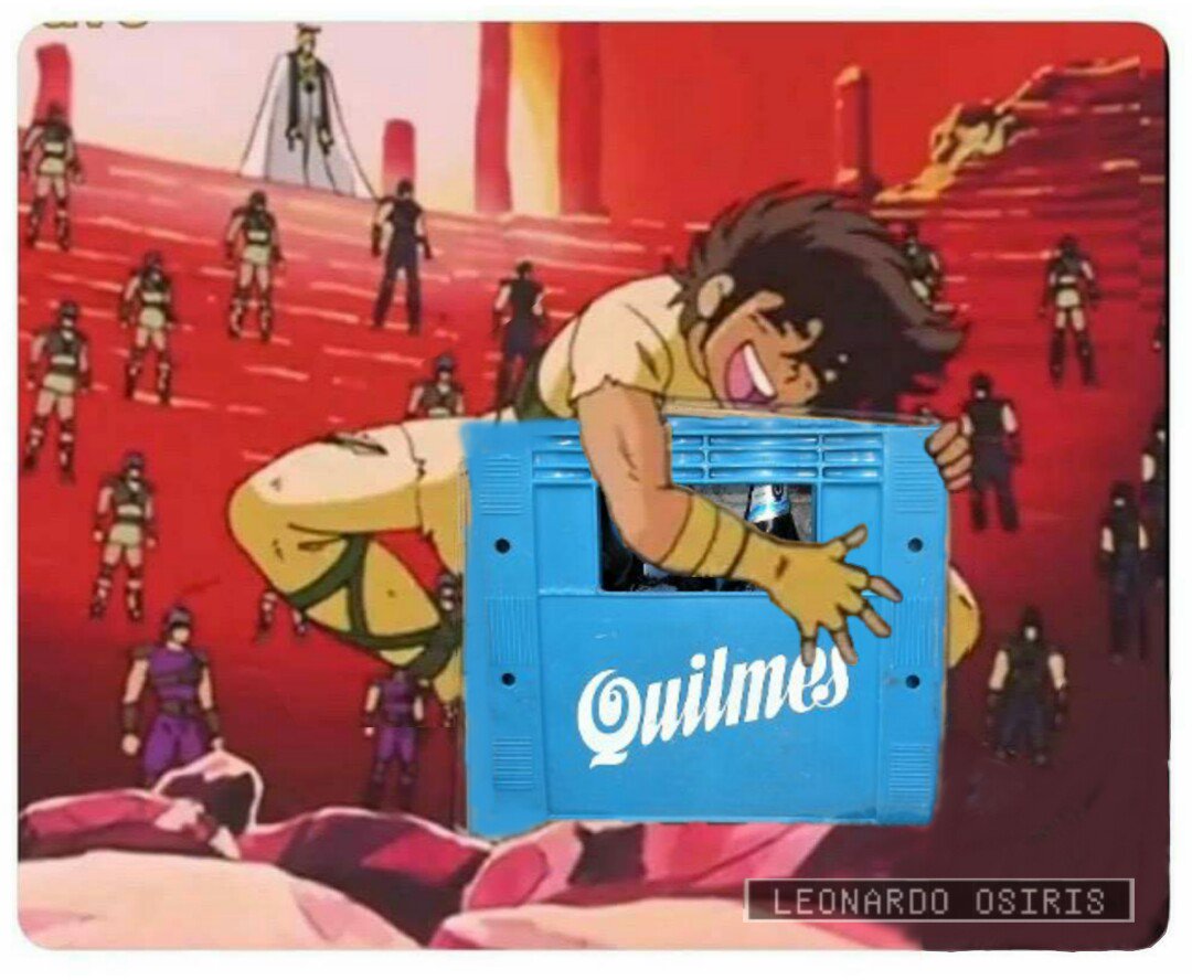 Leiito_Osiris's tweet photo. Como olvidar cuando Seiya ganó su primer cajón de birras. https://t.co/RTScLB9R6h