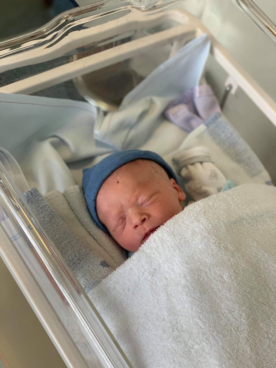 AmyGrangex's tweet photo. We are absolutely over the moon to share the news that our beautiful son Harrison John Simpson-Grange arrived in the world on 12/11/2019 at 08:34 weighing 7lb 6oz 💙👶🏼
We have simply never felt love like this before! ❤️❤️ @SimpsonAj91 https://t.co/zsKhLhsHJq