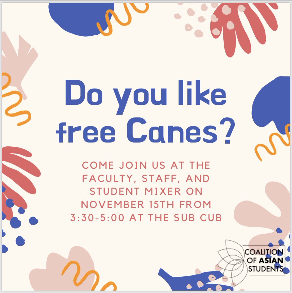 Our celebration of #apahm is winding down - don’t miss the final events! One is this Friday...with Cane’s!