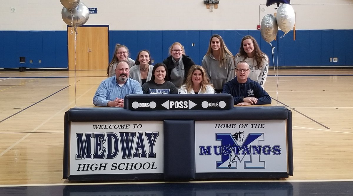 MedwayAthletics's tweet photo. Congrats to Cat Higgins...heading to Assumption to play Softball! https://t.co/XZQwRGp5fZ