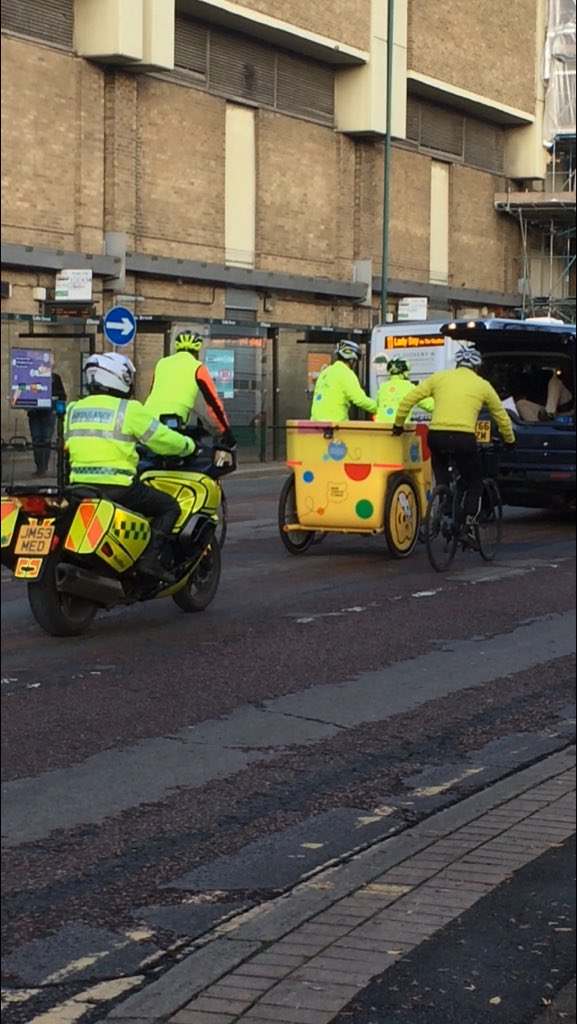 AS_Creative's tweet image. Some of us from @leonard_design were out to support @BBCCiN today in #Nottingham #RickshawChallenge
