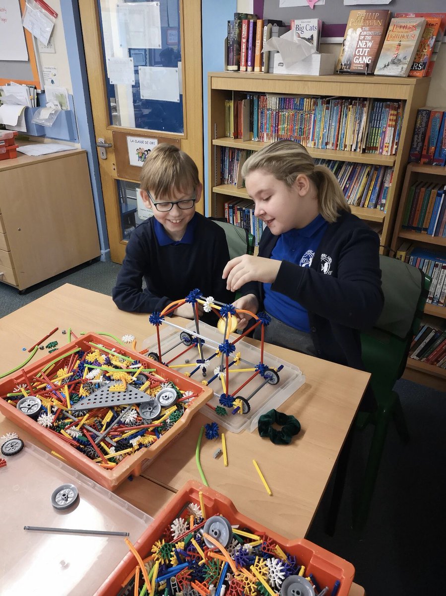 Y5 had a great morning putting their engineering skills to the test taking part in the #knexchallenge
