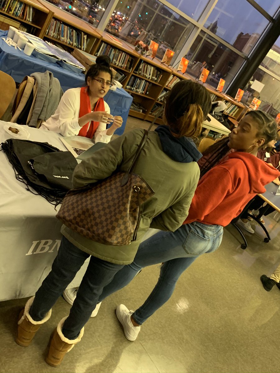 PTechPantherAc1's tweet photo. IBM assisted at P-Tech’s Open House in Paterson!

@PTechDawud #DualEnrollment #PTech #NJSTEM @NewJerseyDOE #Paterson_Public #PTechIBM #WeArePTech #Paterson_Public #PTechIBM #WeAreIBM #DrLRepollet #ARHasanEdS #NewJerseyDOE #PassaicCoNJDOE1 https://t.co/rAYE2P1fOd