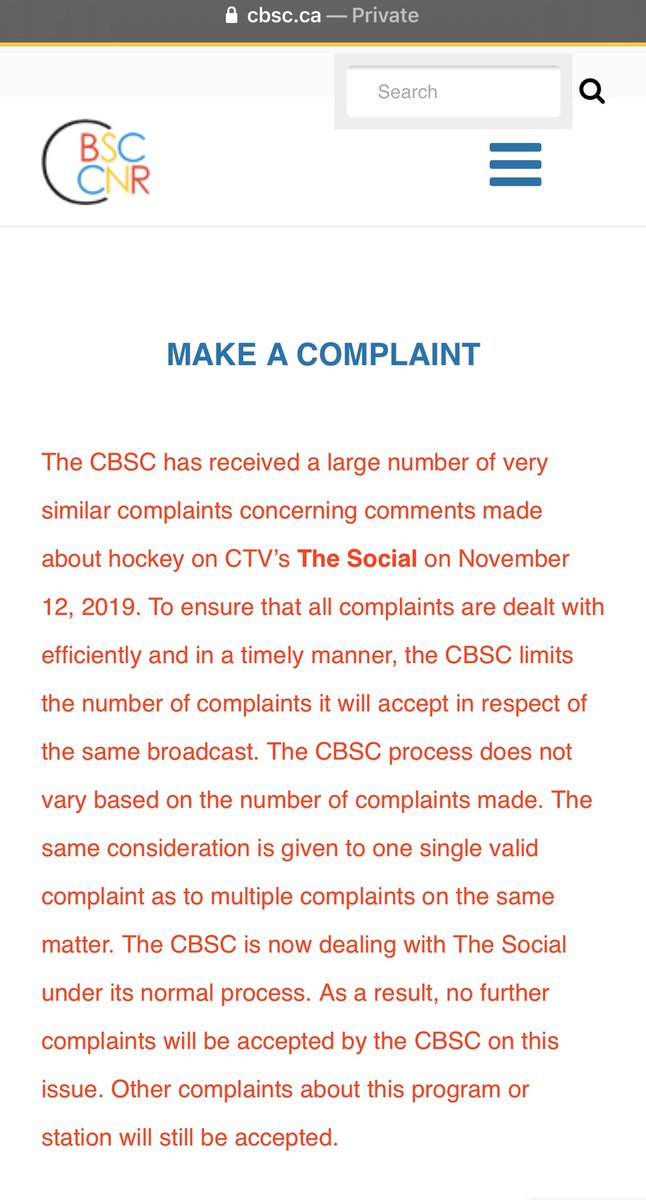 NewAgeJeff's tweet photo. Good to see the Canadian Broadcast Standards Council has received to many complaints about the @TheSocialCTV regarding the remarks made by 2 of there commentators.Who thinks anything will actually be done?Next thing you know our PM @JustinTrudeau will be sticking up for them. WTF https://t.co/SNzEAZHty1