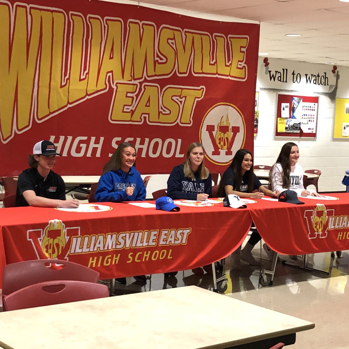 egreenway17's tweet photo. Congrats to Joe on his signing ceremony at Williamsville East HS. North Greenville University is extremely fortunate to@have such an outstanding young man attending its school. https://t.co/ESjxQPElIp