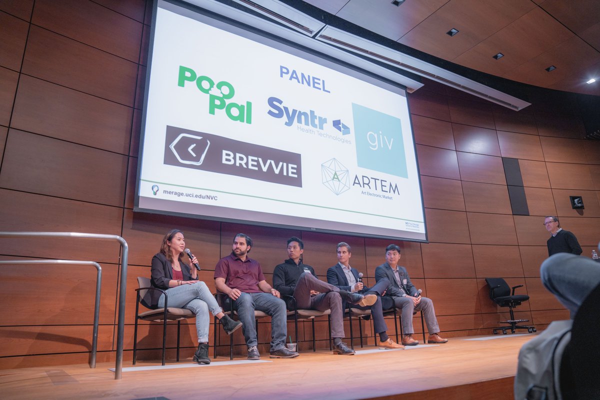 UCIrvine_MBA's tweet photo. Thanks to all who attended @UCI_Beall's New Venture Competition Kickoff! If you were not able to attend the kickoff event, don't worry! The first NVC workshop will be held Wednesday, Nov 20th, more details to come! β
β
#MerageNVC #UCIMerage #UCIBeall #MerageLife https://t.co/xT3WX1Drgo