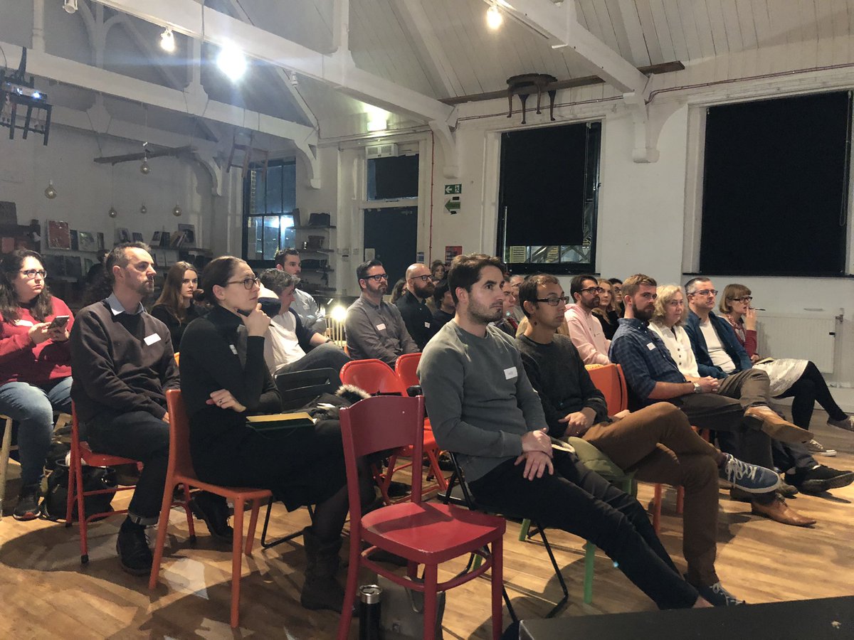 Fun night at the @ContentDesignLN #CDLMeetUp <a href="/waterloostudio/">Waterloo Creative Studio</a> 

So many great conversations about accessibility and readability 👌🏻

#ContentDesign