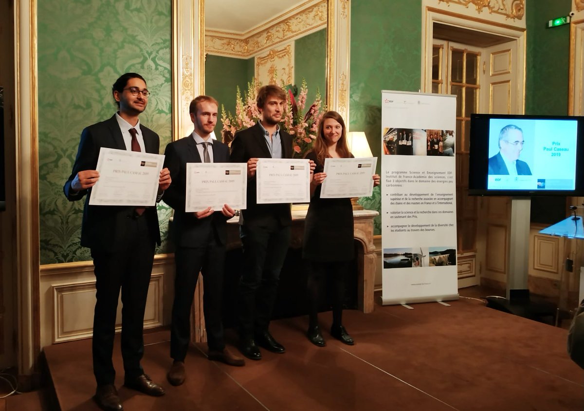 LJ_ISAE's tweet photo. Thibaut Lunet récompensé par le Prix Paul Caseau 2019 pour ses recherches menées au CERFACS et au DAEP #IsaeSupaeroAerodynamics @ISAE_officiel sur les "Stratégies de parallélisation espace-temps pour la simulation numérique des écoulements turbulents"   https://t.co/AMW7EaG4Yw https://t.co/CBVDfGm1d8