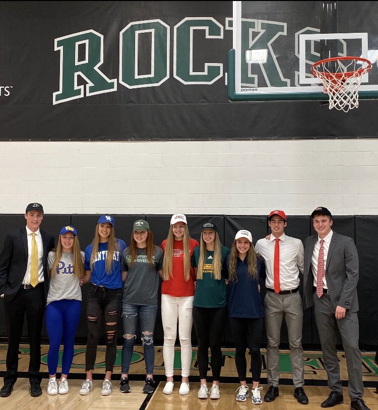 DublinCoffmanHS's tweet image. Congratulations to seniors E. Shaw, H. Bailey, K. Sabol, K. Anderson, S. Brown, A. Barrett, S. Rivard-Roberts, A. Dediu, and C. DesRoches on #SigningDay 
#RockPride
 #CoffmanRocks