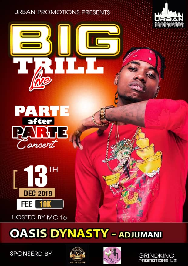 grindkingug256's tweet photo. 13.12.19
#ParteAfterParteConcert
Adjumani people, y'all ready??
Tax: 10k
Be deh or be no where 👌🏽 https://t.co/jD9mzacV2v