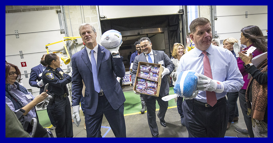 Gr8BosFoodBank's tweet photo. Our perennial holiday kickoff was last week - 200+ supporters and friends joined us in unloading turkeys at our 14th annual #ChainofGiving. Thank you all for helping our neighbors in need! https://t.co/dnfUqmuHWi @MassGovernor @MassTreasury @MassLtGov @marty_walsh 
@BPDPCGross https://t.co/qvi3AhCP2Y