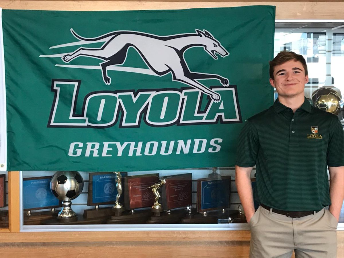 Congrats to <a href="/trinityboyslax/">Trinity Boys Lacrosse</a> &amp; Looney’s Danny Scott on signing his LOI to <a href="/LoyolaMLAX/">Loyola Men's Lacrosse</a> !!