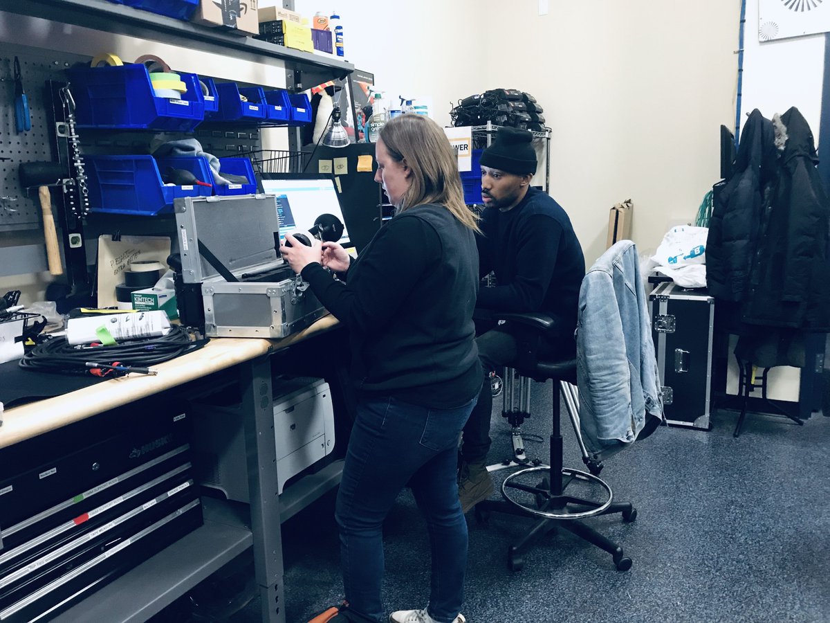 webcheckout's tweet photo. Thank you to our amazing customers who braved the Chicago weather to attend our Fall User Symposium! And how better to cap off a successful week than to take a trip to the DePaul Cinespace @CDMDePaul to see #WebCheckout in action! 🎬🎥 https://t.co/fTLu4bVJsa