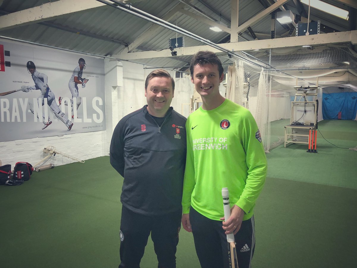 highpeakvideo's tweet photo. Had a great session today @thecricketcave with brother-in-law @piranlegg with some brilliant coaching from @browniee388. Definitely recommend this to keep your eye in over the winter months! https://t.co/dsH648yoAX