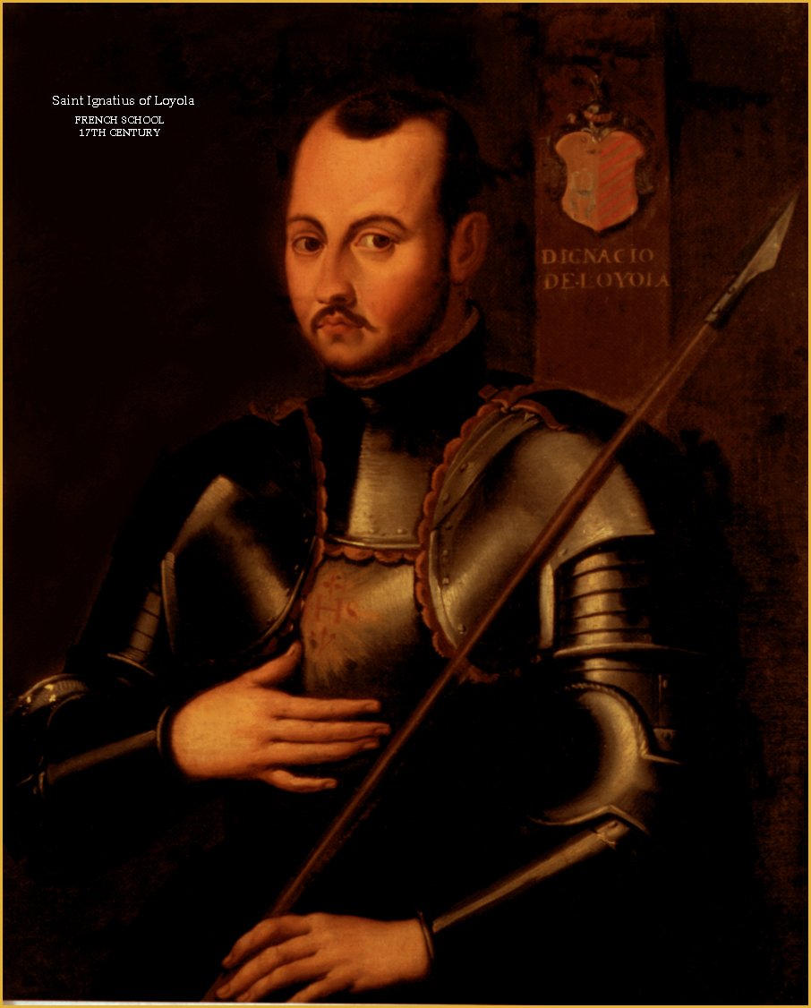 This is a image of General Ignatius Loyola, the founder of the Jesuits in his military garment. You tell me if this is a conspiracy theory lol.