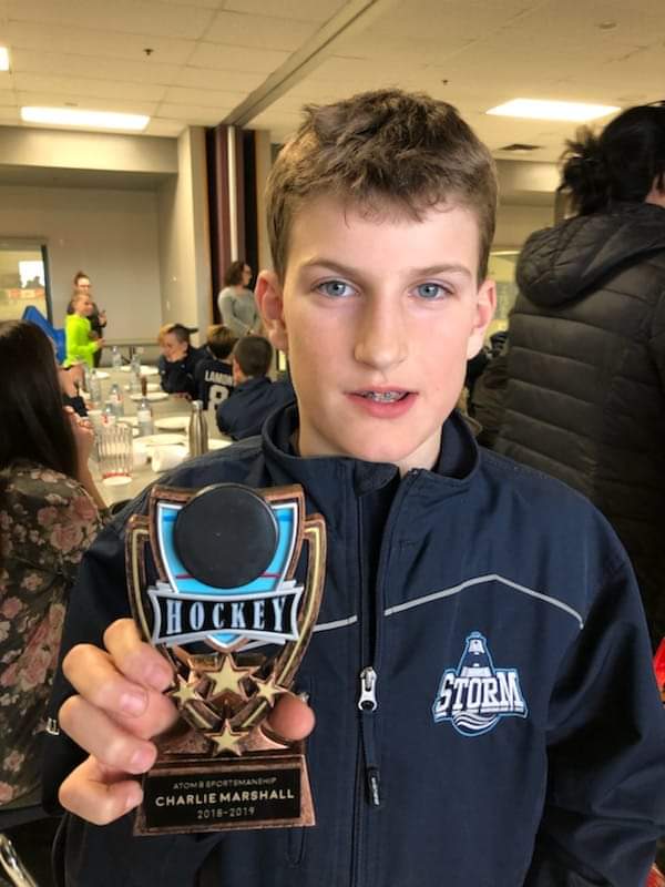 Hey <a href="/TheSocialCTV/">The Social</a> this is Charlie winning the Most Sportsmanlike award.  
I can assure you that while he is in fact white (through no fault of his own) he is in no way a bully.  He is becoming a fine young man.  
Anytime you'd like to watch his team you are more than welcome.