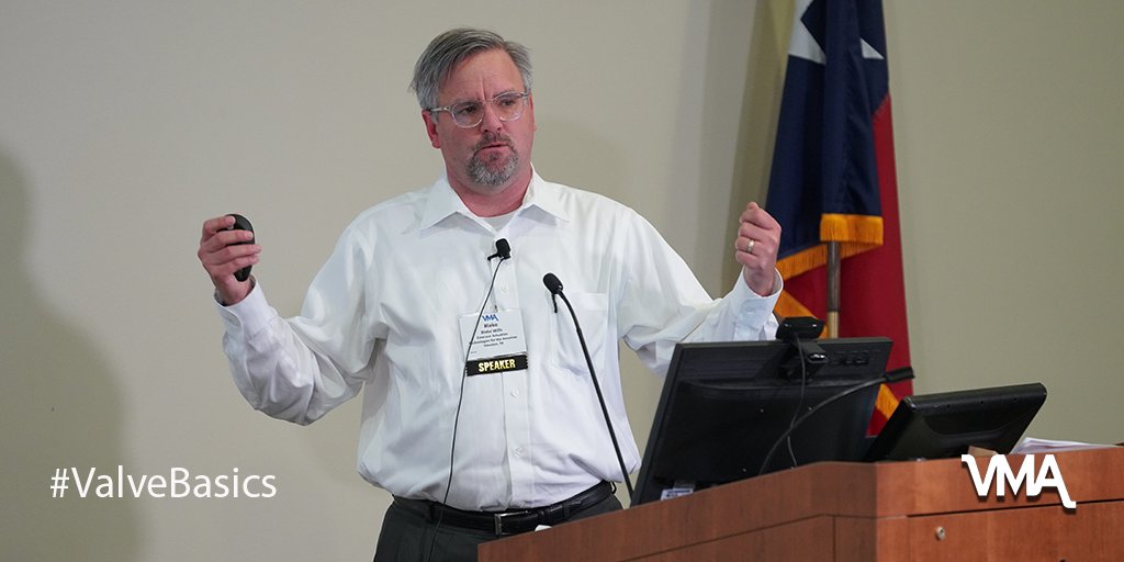 ValveMfgAssn's tweet photo. From how thrust and torque are generated to operating principles and failure modes, Blake Wills, Director of Global Strategic Accounts for @EMR_Automation, gives a rundown of manual and fluid power #actuators at #ValveBasics.
#ValveExpert https://t.co/ZiGqq417HA