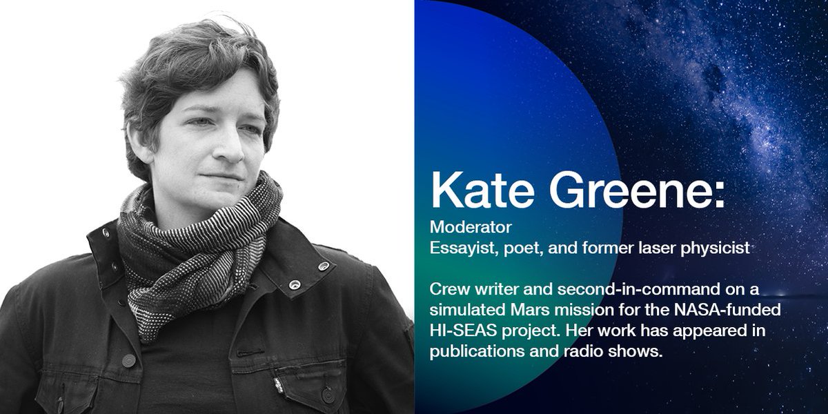 SwissnexBosNYC's tweet photo. Get to know our featured moderator, introducing Kate Greene.
.
To learn more about what they have to say RSVP and join us for Swiss Touch in Space Exploration! https://t.co/3HcobeJq5p 
.
#swissnexspace #swisstouch #space https://t.co/awcFADxeTB
