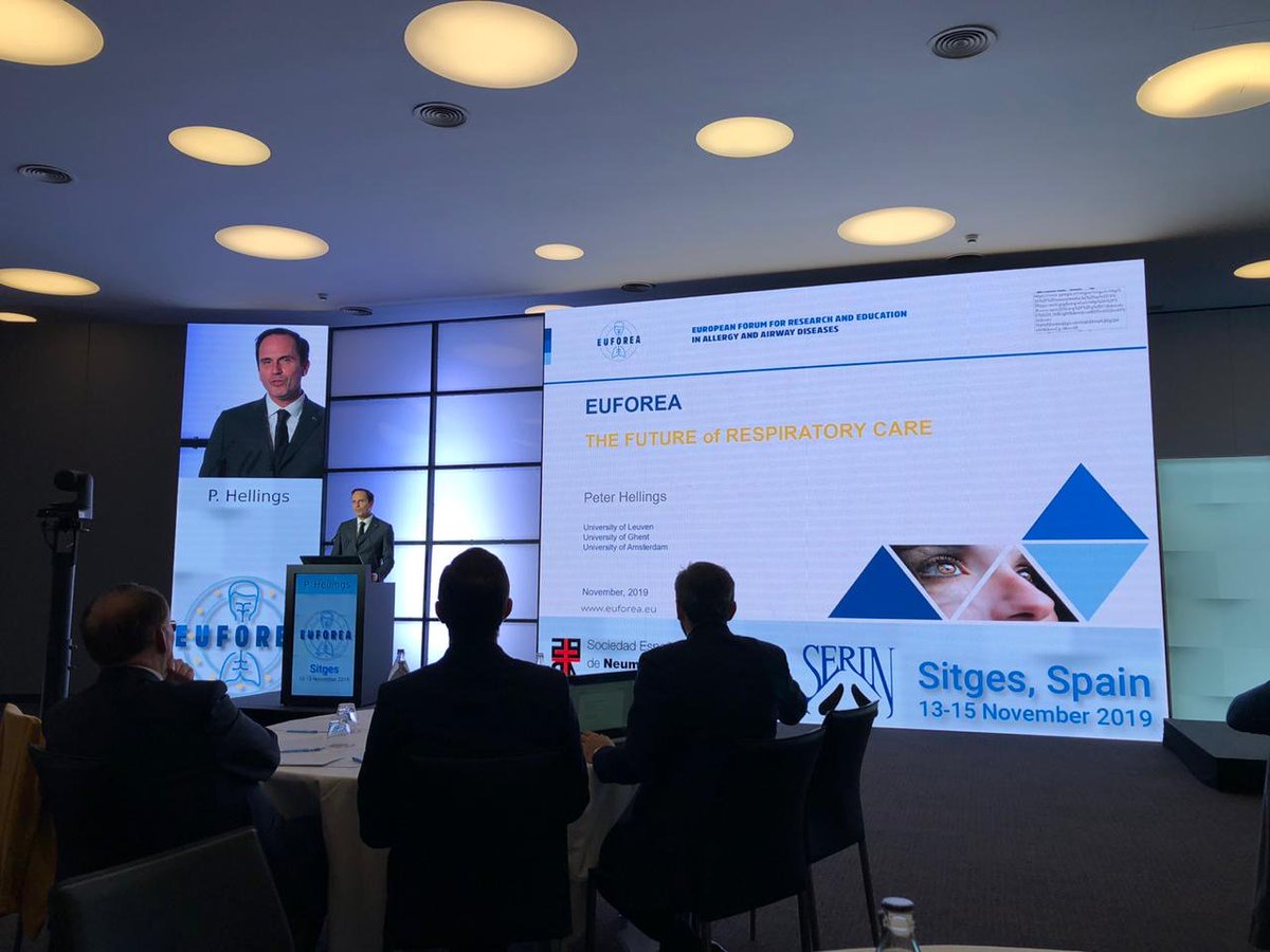 euforea's tweet photo. The EUFOREA Forum 2019! Paving the way to the future in respiratory care! We are excited to be joined by friends and colleagues at our 2019 educational forum, in Spain, which opened today. #EUFOREA #EUFOREAForum https://t.co/4Ht7lvlxT5