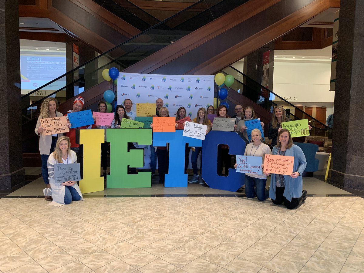 jpowellteach's tweet photo. @ckincaid333 @cdougie10 @AlexDePauw @JaredBruening Thanks for spending the day with us at our Coaching Academy! We could not have asked for a better crew! @ILEdTechCon #IETC19 #BetterTogether #coachingacademy #coachingrockstars #getyourcoachon https://t.co/AHCByNeADt