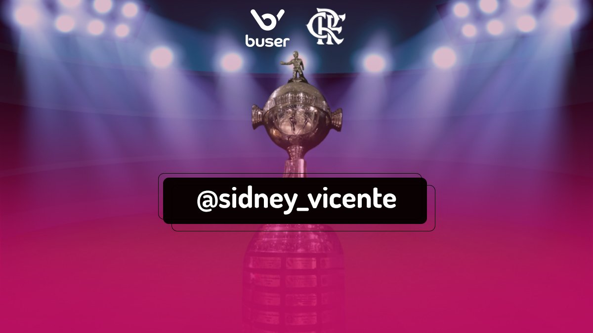 BuserBrasil's tweet photo. Faltam apenas 14 dias!!! E os vencedores da promo que levará quatro sortudos para ver a Final da Libertadores são:
@sidney_vicente @LuianaFernandes @richard_fmz @f_velosos
#buser #buserlovers #buserlegal
#promobuser #vaidebuser #buserconectavoceasuatribo
#buserlivre #pinknovember https://t.co/V7j6KAIG73