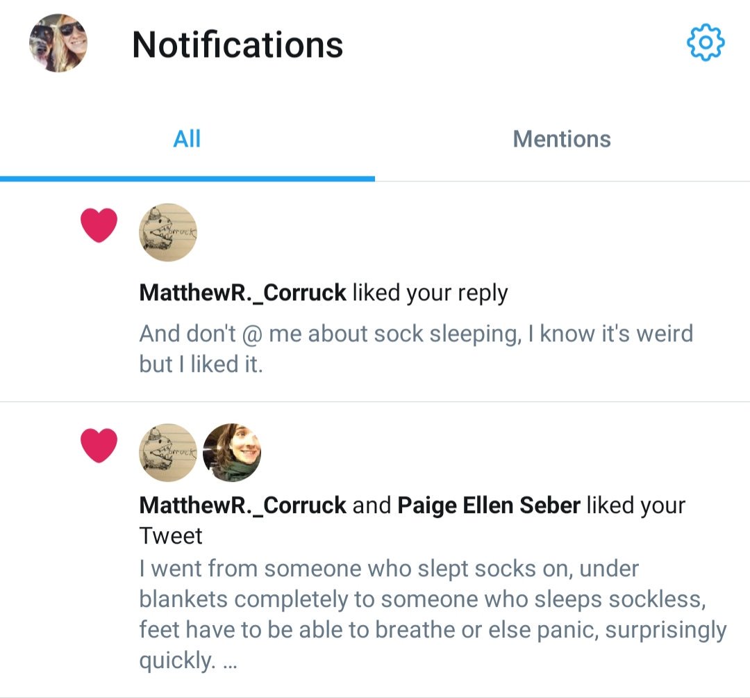 annakanskywalkr's tweet photo. My last tweet hit 100% of my target audience. #tweetsuccess @paigeseber @corruck26 https://t.co/igoF8OqojO