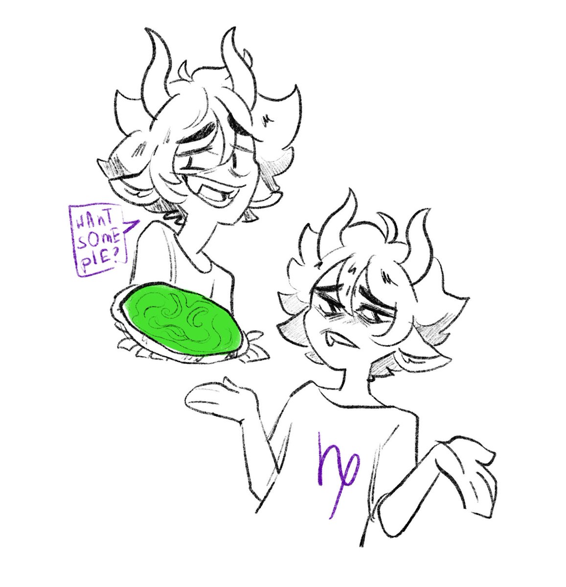 My #homestuck heart just woke up when i saw my two cute little boyz 🌸
#pesterquest #gamkar