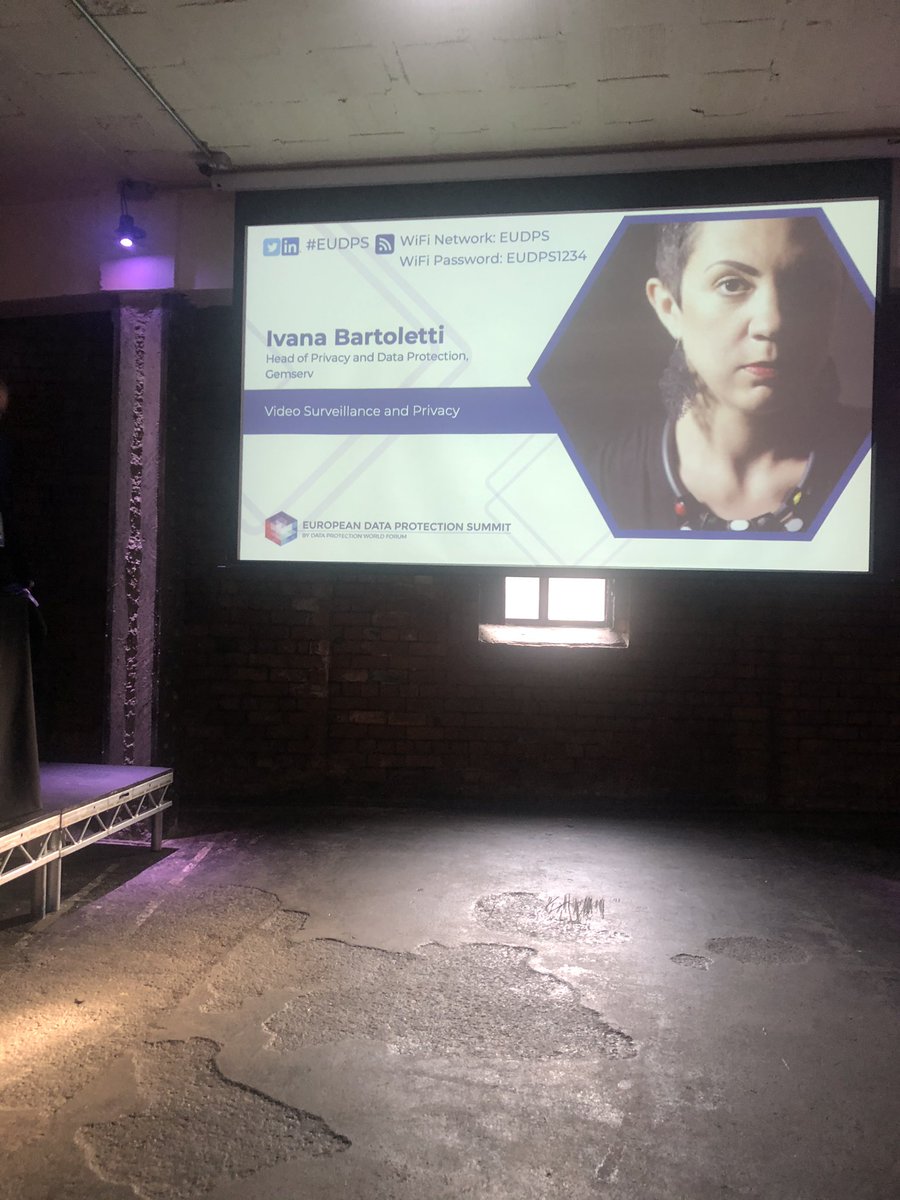 ChrissyJessy's tweet photo. @IvanaBartoletti had the absolute pleasure of listening to this incredibly passionate woman speak today! #datasecurity #GDPR https://t.co/EZXOaQgBhv