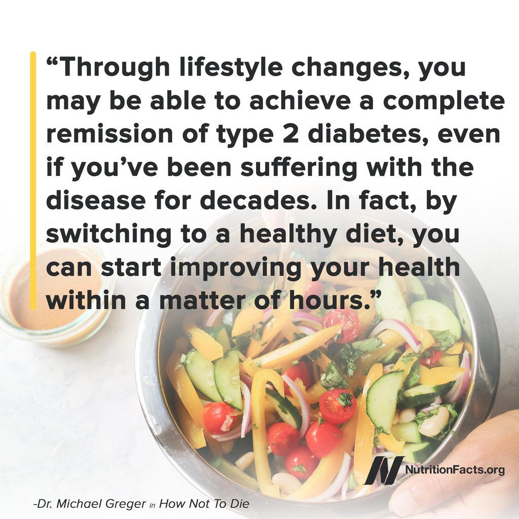 nutrition_facts's tweet photo. The case for using a plant-based diet to reduce the burden of diabetes has never been stronger. Watch the video "The Best Diet for Diabetes" on https://t.co/ZgE3qD1kYd to learn more: https://t.co/ahWajr6lFF https://t.co/4NytFxgTMl