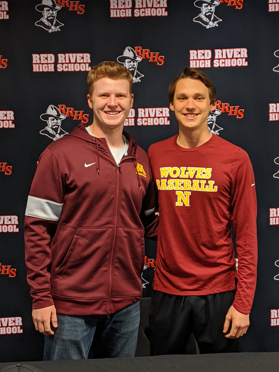 Congrats to @sorensonbrody and <a href="/zach_carolin/">Zach Carolin</a> on signing with their respective schools to further their baseball careers. #proud #goriders