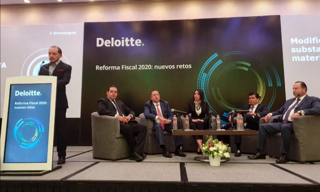 DeloitteMX's tweet photo. Durante el Foro Fiscal de Análisis y Discusión de la Reforma Fiscal 2020 en Guadalajara y León, nuestros expertos analizaron el impacto que tendrá la reforma en empresas, accionistas, representantes legales y empresarios. https://t.co/ssu1H3meI9