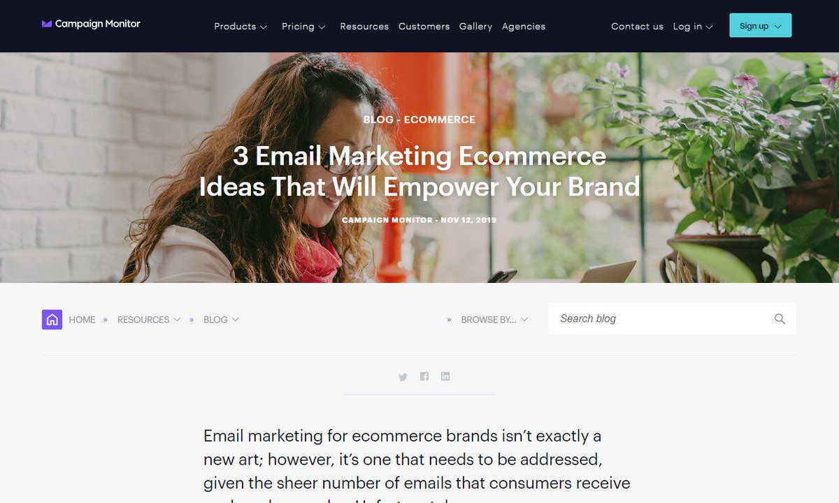 MailMinds's tweet image. 3 Email Marketing Ecommerce Ideas That Will Empower Your Brand
#emaillistsegmentation #brand #message #readers #time #emailmarketing
via campaignmonitor.com
☛ amp.gs/sBNm