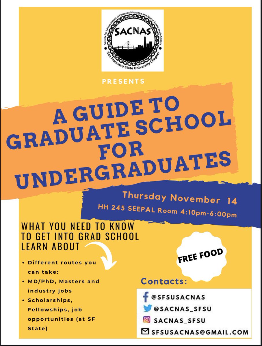 SACNAS @ SFSU tweet media