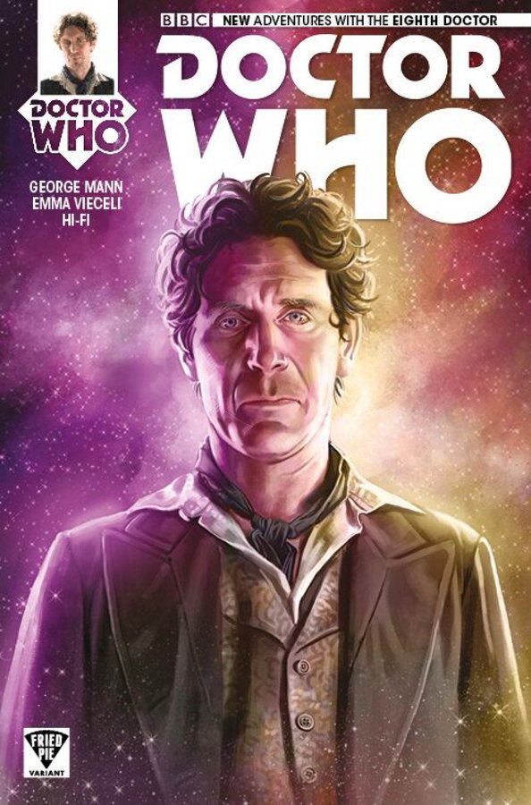 Happy Birthday to Paul McGann!  The Eighth Doctor  variant cover by  