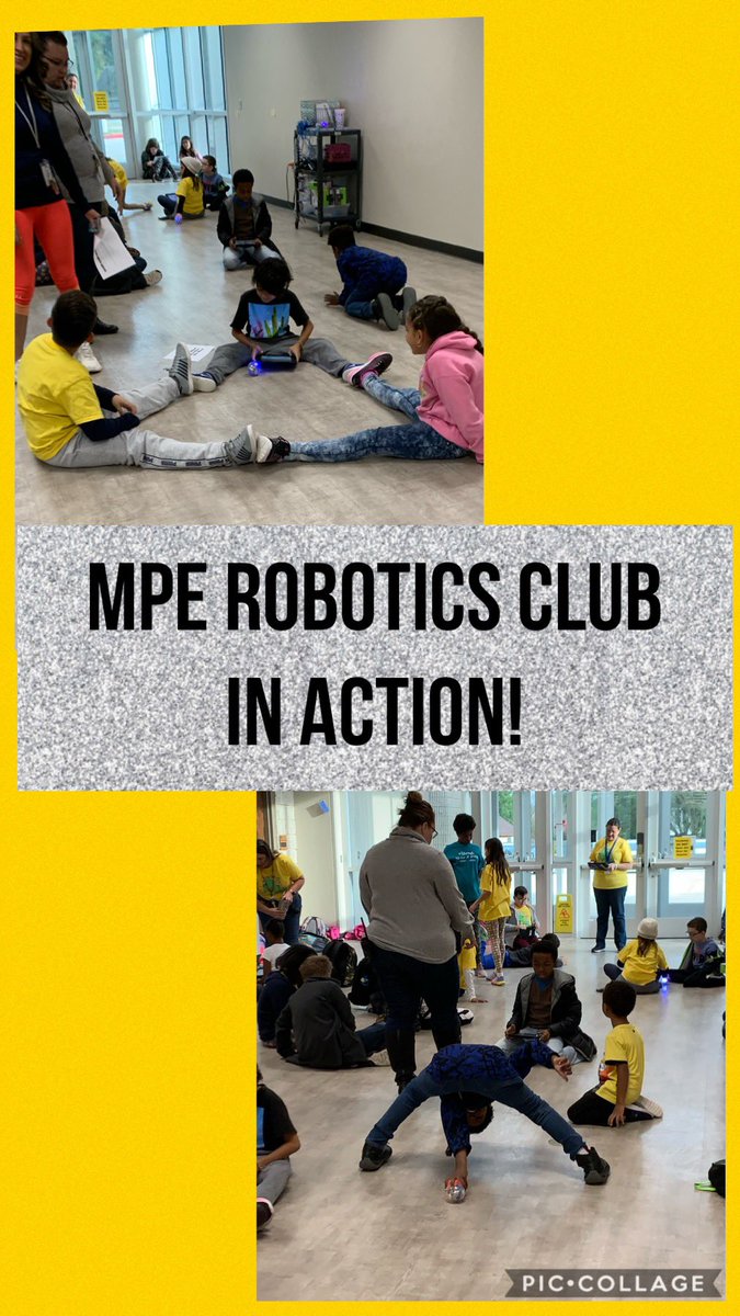 #PAWSitivePanthers2020 MPE Robotics Club using Spheros to learn about programming! <a href="/katyisd/">Katy ISD</a> #rootedinexcellence