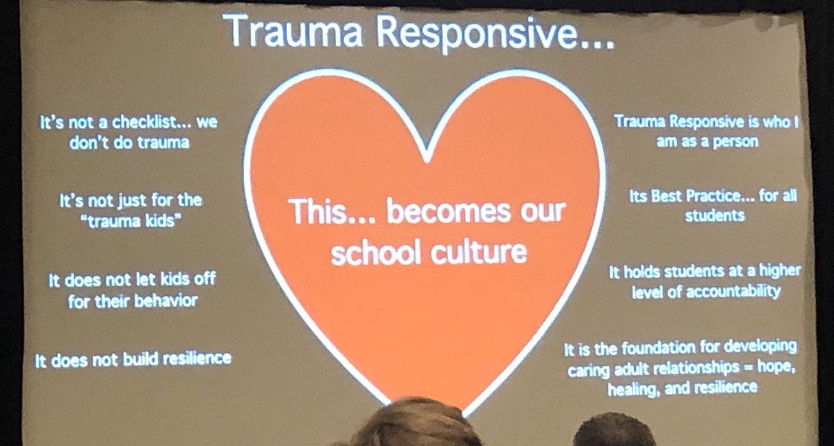Katekatekate21's tweet image. My #worldkindnessday is being spent at the Trauma Informed School conference.  Incredible and inspirational.  When you know better, you do better. #tisc2019 #teachertwitter 

Graphic credit to Jim Sporleder #papertigers