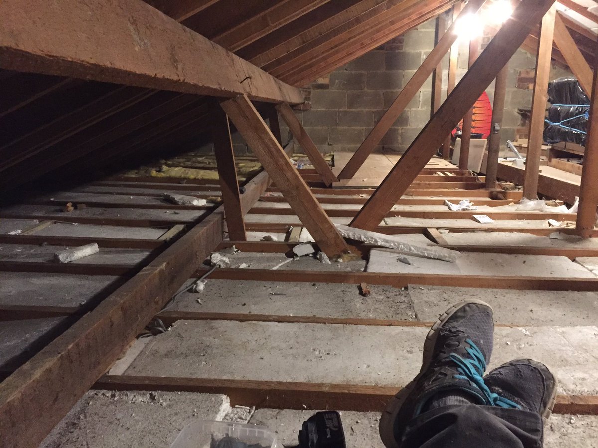 home_improvers's tweet photo. We insulated and boarded out this large loft in Cheshunt. It’s impressive the amount of storage a well boarded out loft can provide. #loft #insulation #loftlight #storage #boarding #space #HomeImprovement #thehomeimprovers https://t.co/al4fgY4ZD9