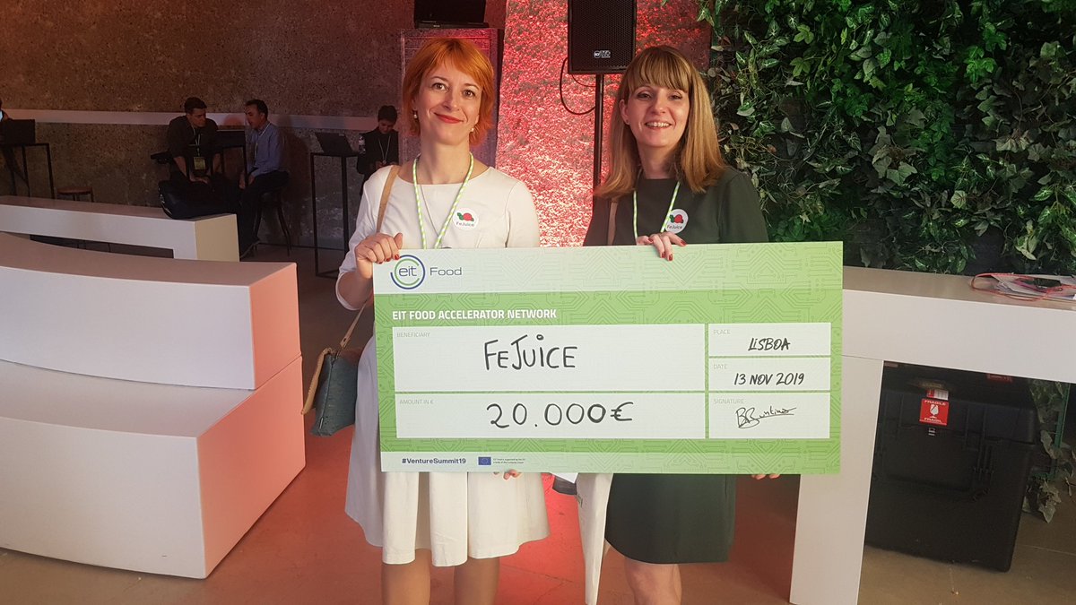 TTAgrifood's tweet photo. @EIT_Food great event!!! EIT Food VENTURE FORUM #Lisbon #eitfood @EIT_Food congrats start ups companies https://t.co/JZykbxlNfJ