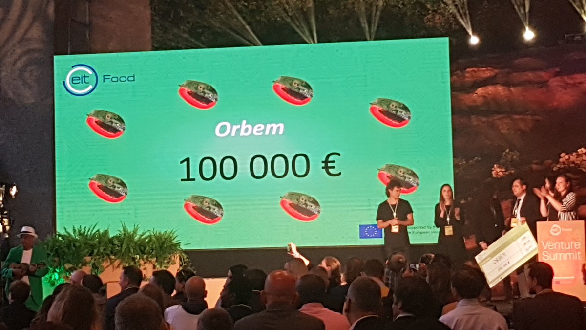 TTAgrifood's tweet photo. @EIT_Food great event!!! EIT Food VENTURE FORUM #Lisbon #eitfood @EIT_Food congrats start ups companies https://t.co/JZykbxlNfJ