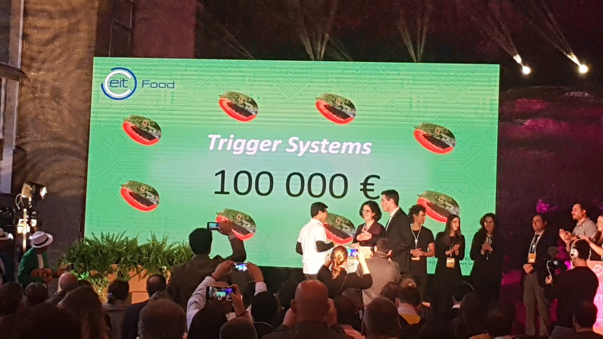 TTAgrifood's tweet photo. @EIT_Food great event!!! EIT Food VENTURE FORUM #Lisbon #eitfood @EIT_Food congrats start ups companies https://t.co/JZykbxlNfJ