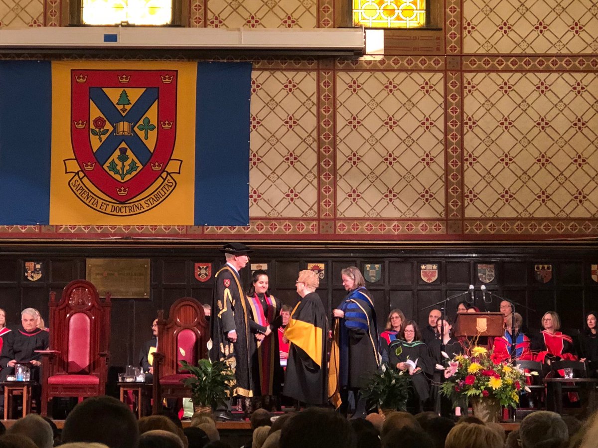Congratulations to Margaret Murphy on receiving her honorary degree from @queensu ! @QueensuHQ #CatalystForChange #PatientSafety #HeartOverHead #qualityimprovement #Patientsforpatientsafety #PatientAdvocate