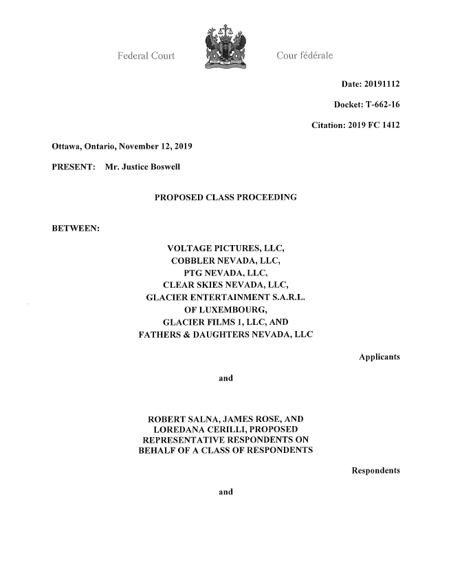 Some quick hits on the FCC decision in  #VoltagevSalna:The decision is here:  https://cippic.ca/uploads/Voltage_v_Salna-T-662-16-Order_and_Reasons.pdf
