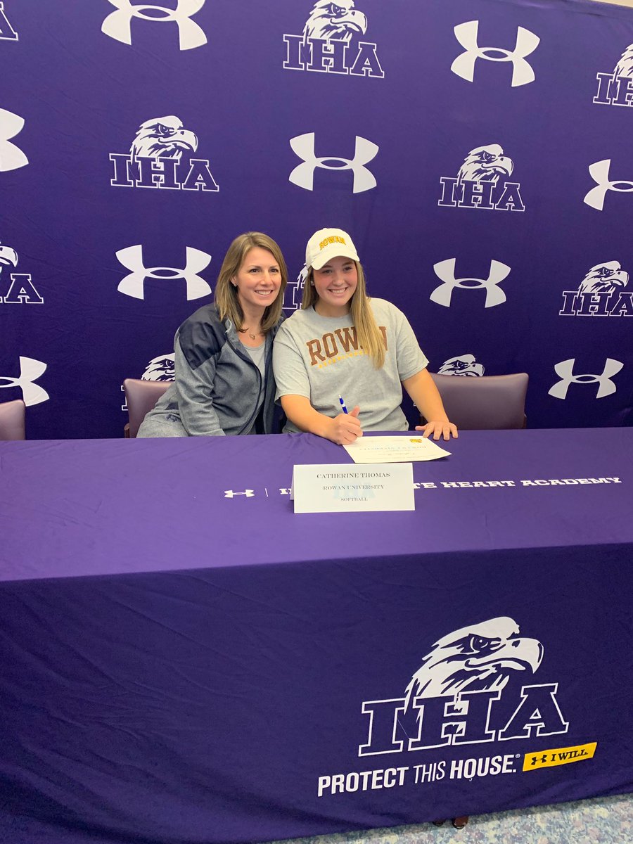 ihasoftballnj's tweet photo. Congrats @catthomasss on signing her NLI to continue her collegiate softball career @RowanUSoftball #whooru #proud #ihafam #next4 #forant ๐ฅ๐ฅณ๐ฆโค๏ธ https://t.co/1XwtwlZwGq