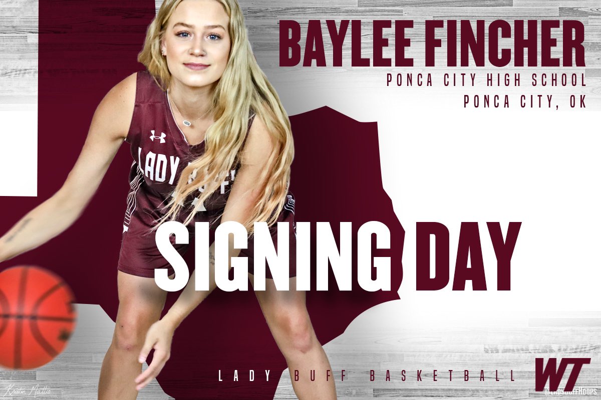 It's OFFICIAL!!! Buff Nation help us welcome our newest addition to the Lady Buff family. 5’8 Guard from Ponca City, OK.. <a href="/bayleejofincher/">Baylee Caudle</a> #WelcomeToTheFamily🏀 #NextGenBUFF20