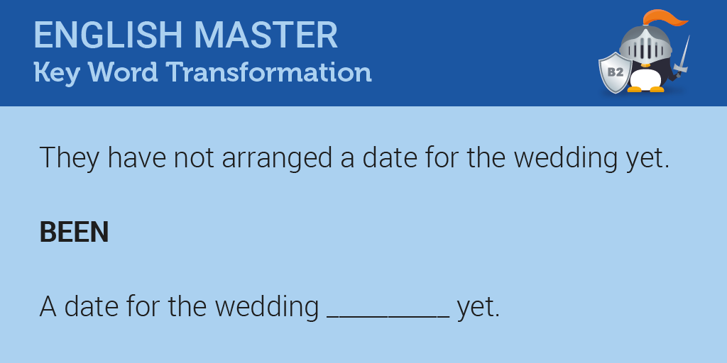 Can you answer our B2 Key Word Transformation question? We'll post the answer next Thursday.

Sign up for more Key Word Transformation practice at prosperityeducation.net/keyword-practi…