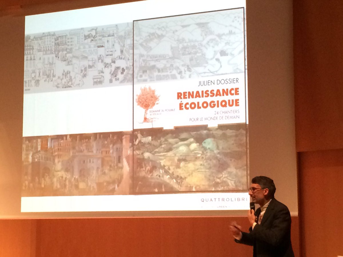 Dans le cadre des conférences @DirigeantsResp <a href="/juliendossier/">juliendossier</a> nous fait prendre conscience des solutions possibles pour basculer dans un monde bas carbone. Des actions pragmatiques à 1 an, 5 ans, 10 ans. Enthousiasmant !