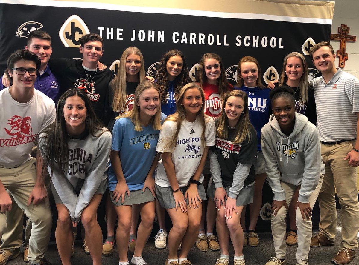 patriot_jc's tweet photo. Congratulations to our Senior Athletes who signed their NLI today!!  Go Patriots!! https://t.co/bhdr5uVGpJ